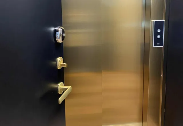 mässing trycke Ålands Lås